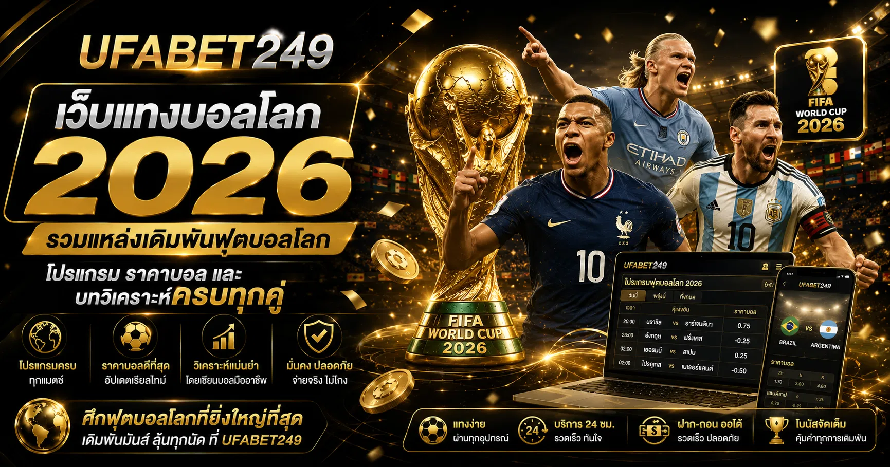 เว็บแทงบอลโลก 2026 รวมแหล่งเดิมพันฟุตบอลโลก